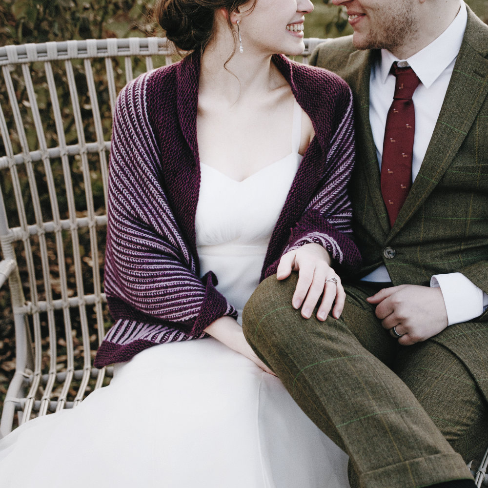 Cashmere Wedding Shawl by The Blue Mouse